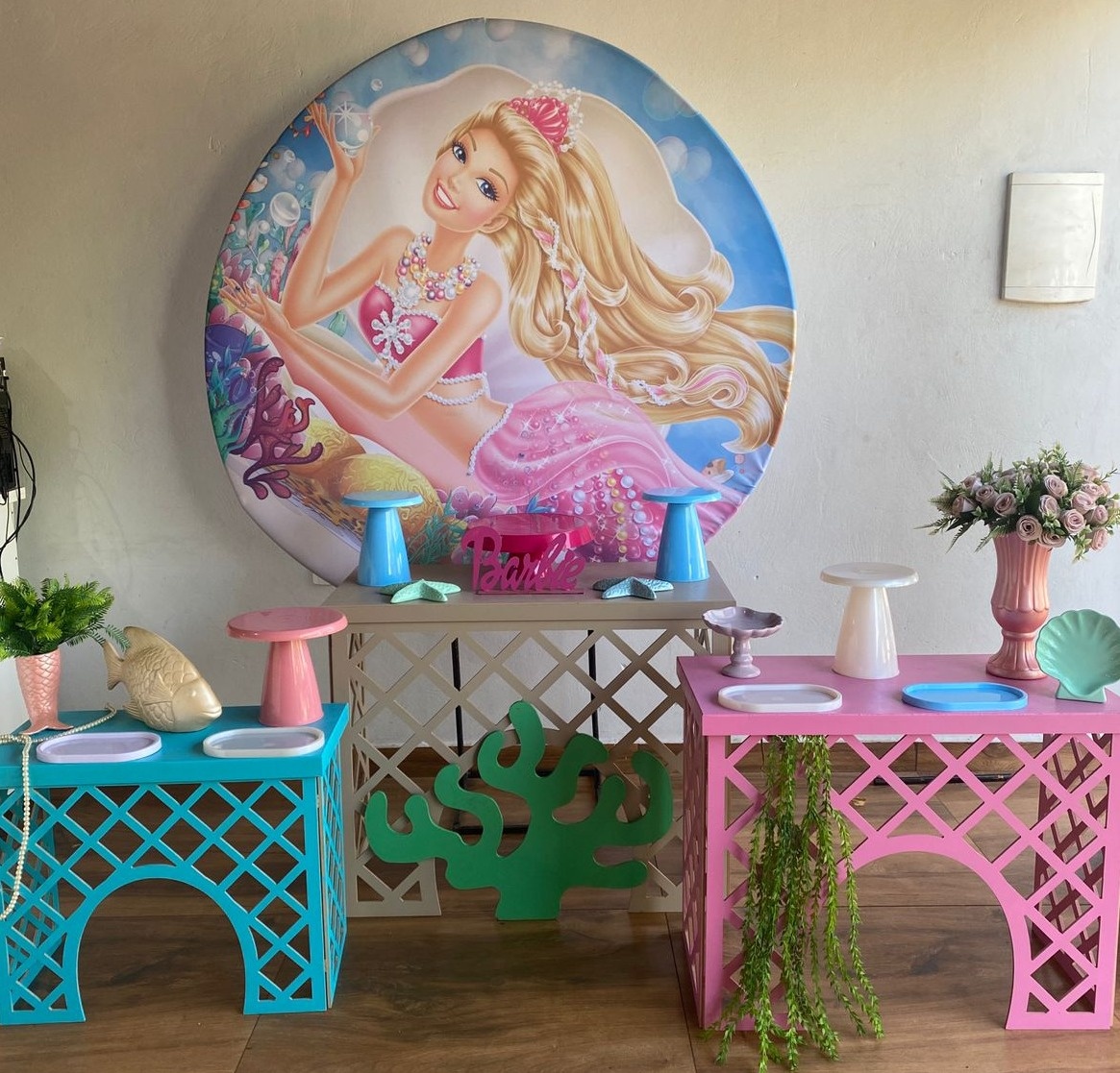 Kit Barbie Sereia - Pacalu Locações 