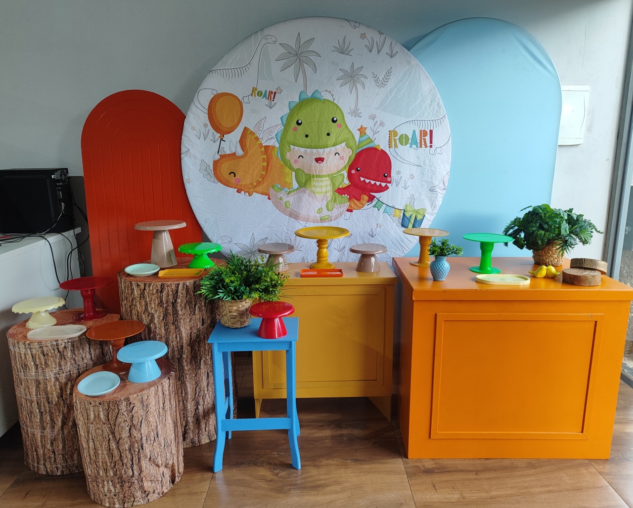 Kit Dino Baby  - Pacalu Locações 