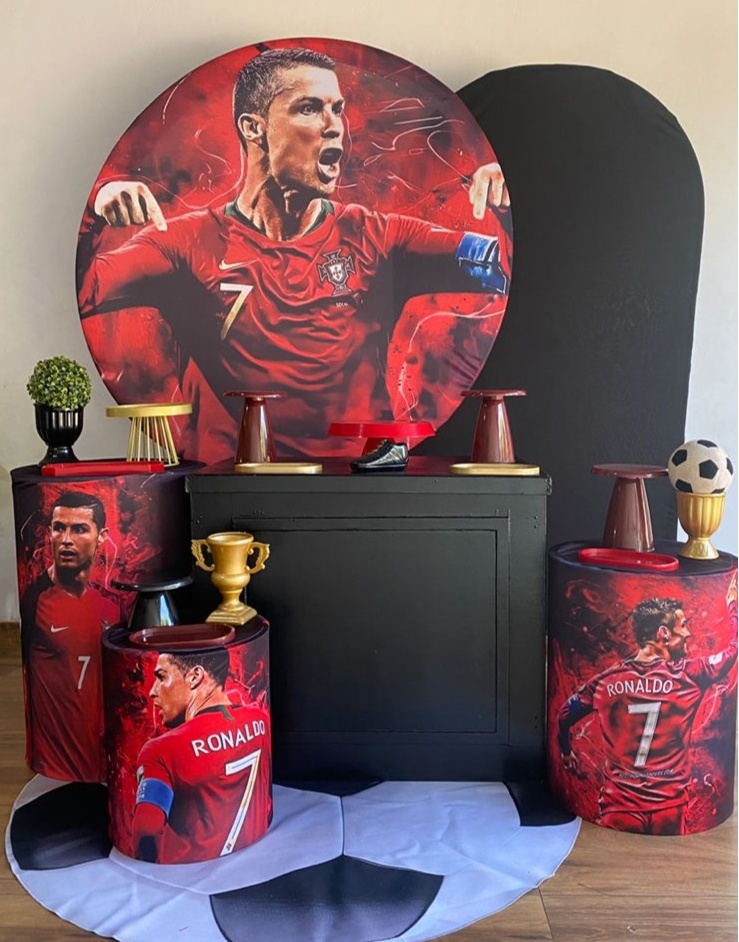Kit Cristiano Ronaldo 3 - Pacalu Locações 