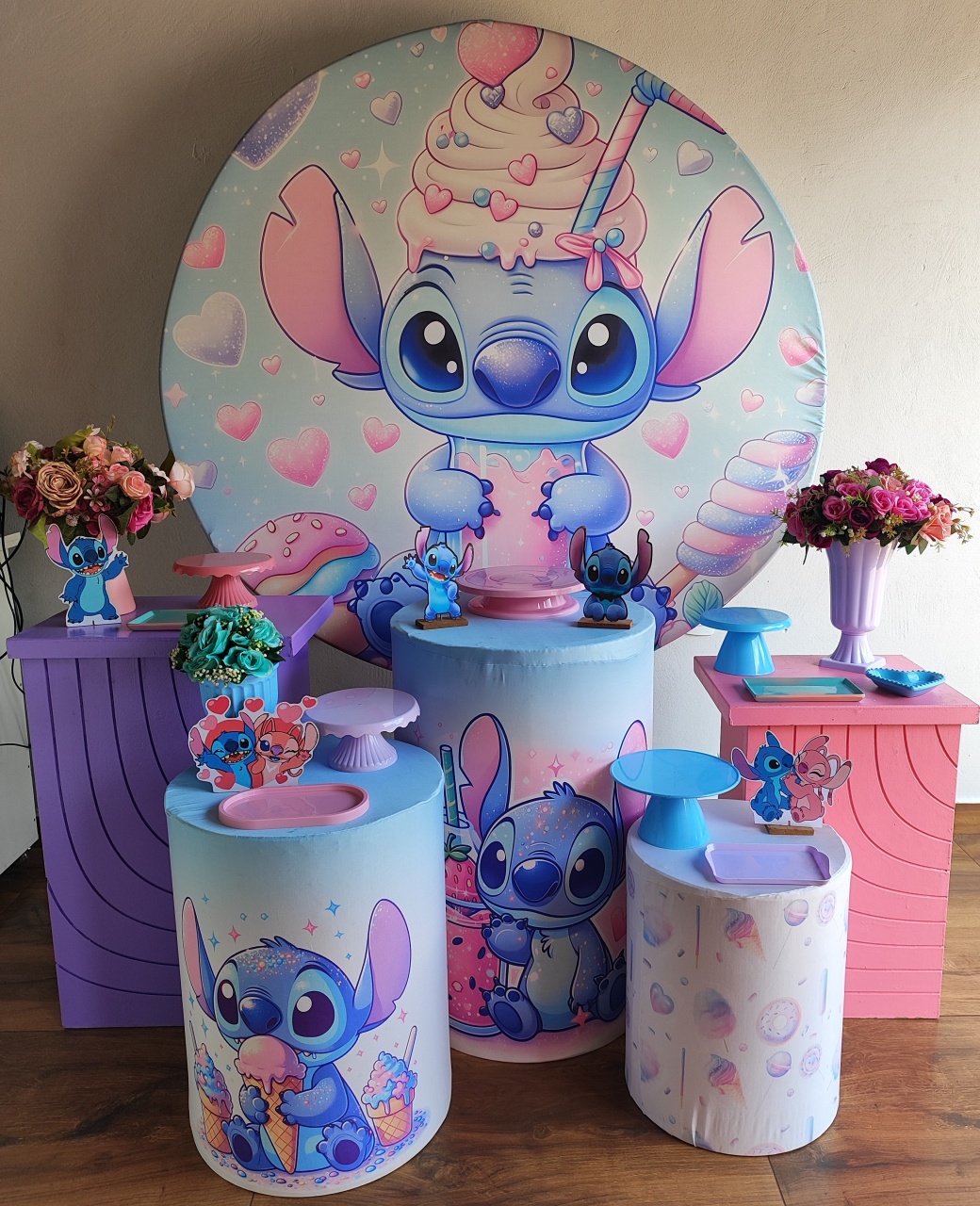 Kit Stitch Doces  - Pacalu Locações 