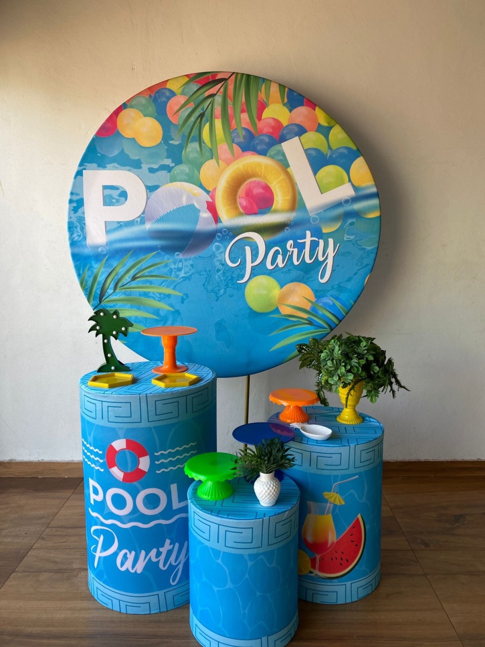 Kit Pool Party 3 - Pacalu Locações 