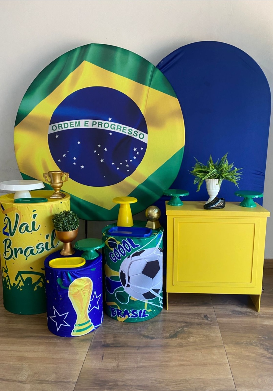 Kit Seleção Brasileira  - Pacalu Locações 