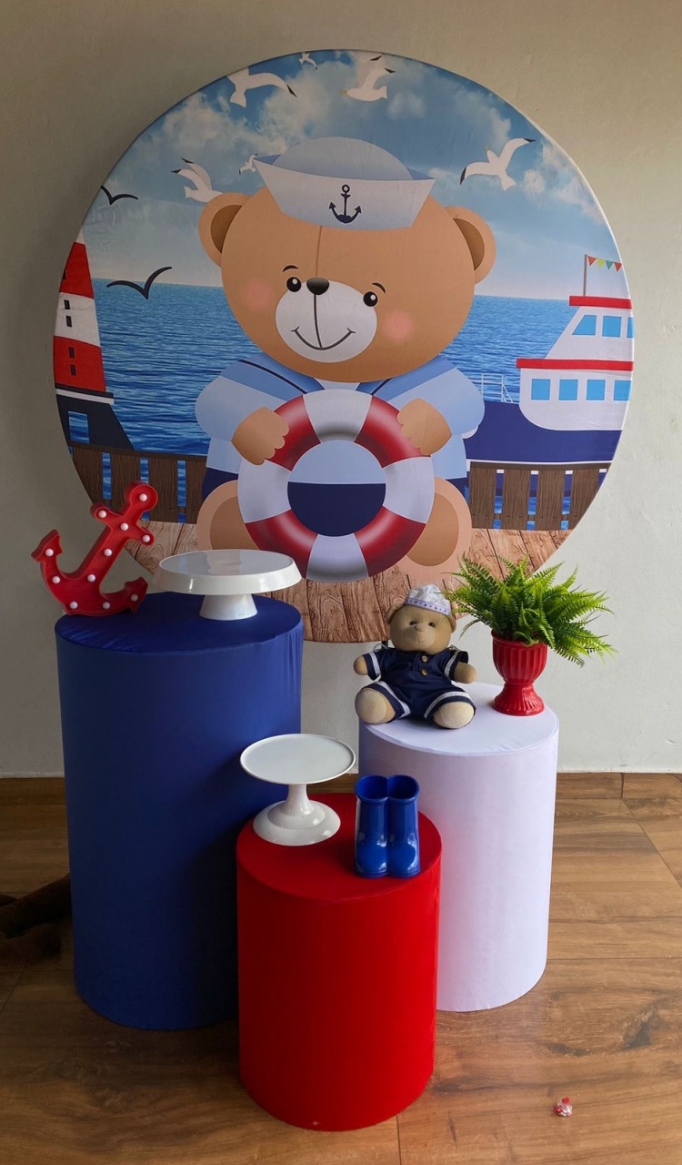 Kit Urso Marinheiro - Pacalu Locações 