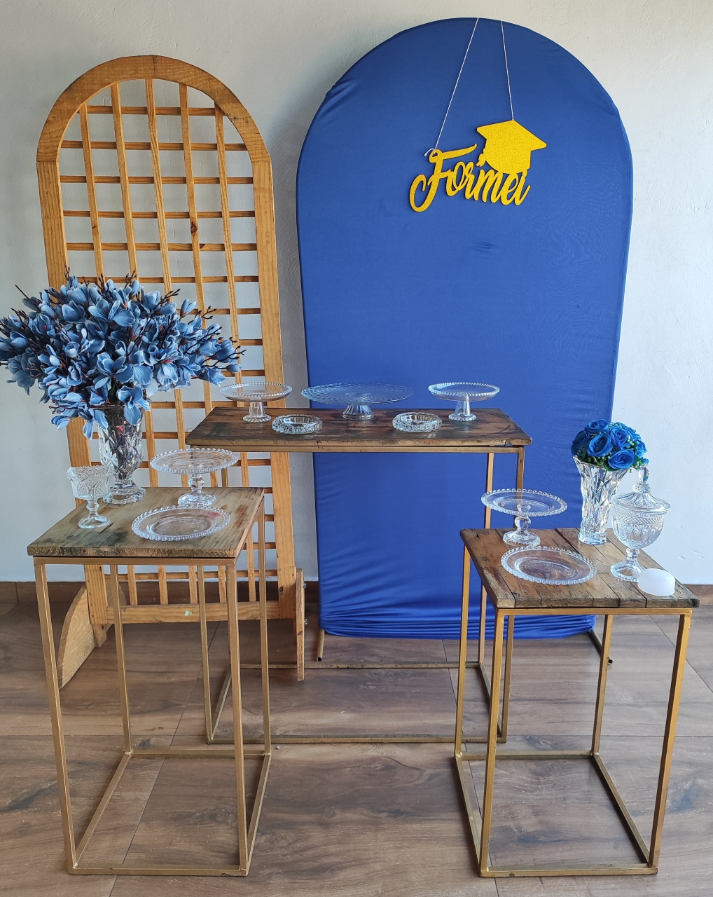 Kit Azul Adulto  - Pacalu Locações 