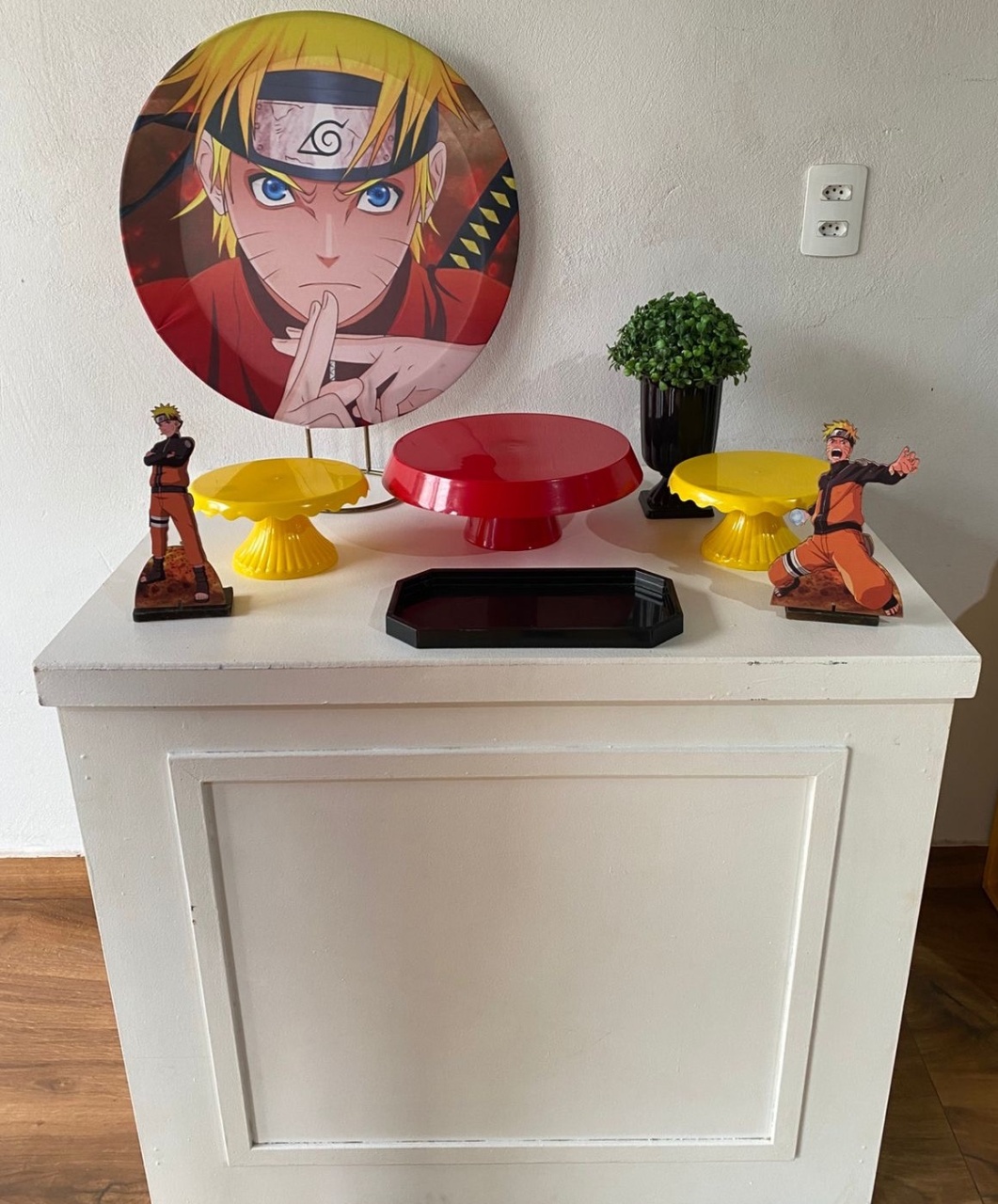 Mini Kit de Mesa Naruto  - Pacalu Locações 