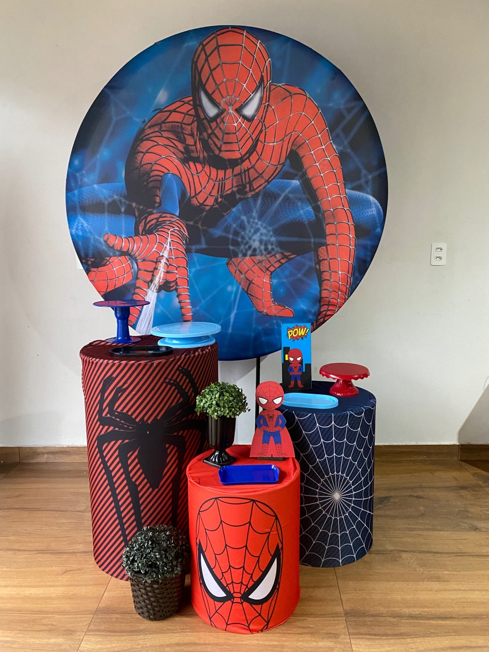 Kit Homem Aranha  - Pacalu Locações 