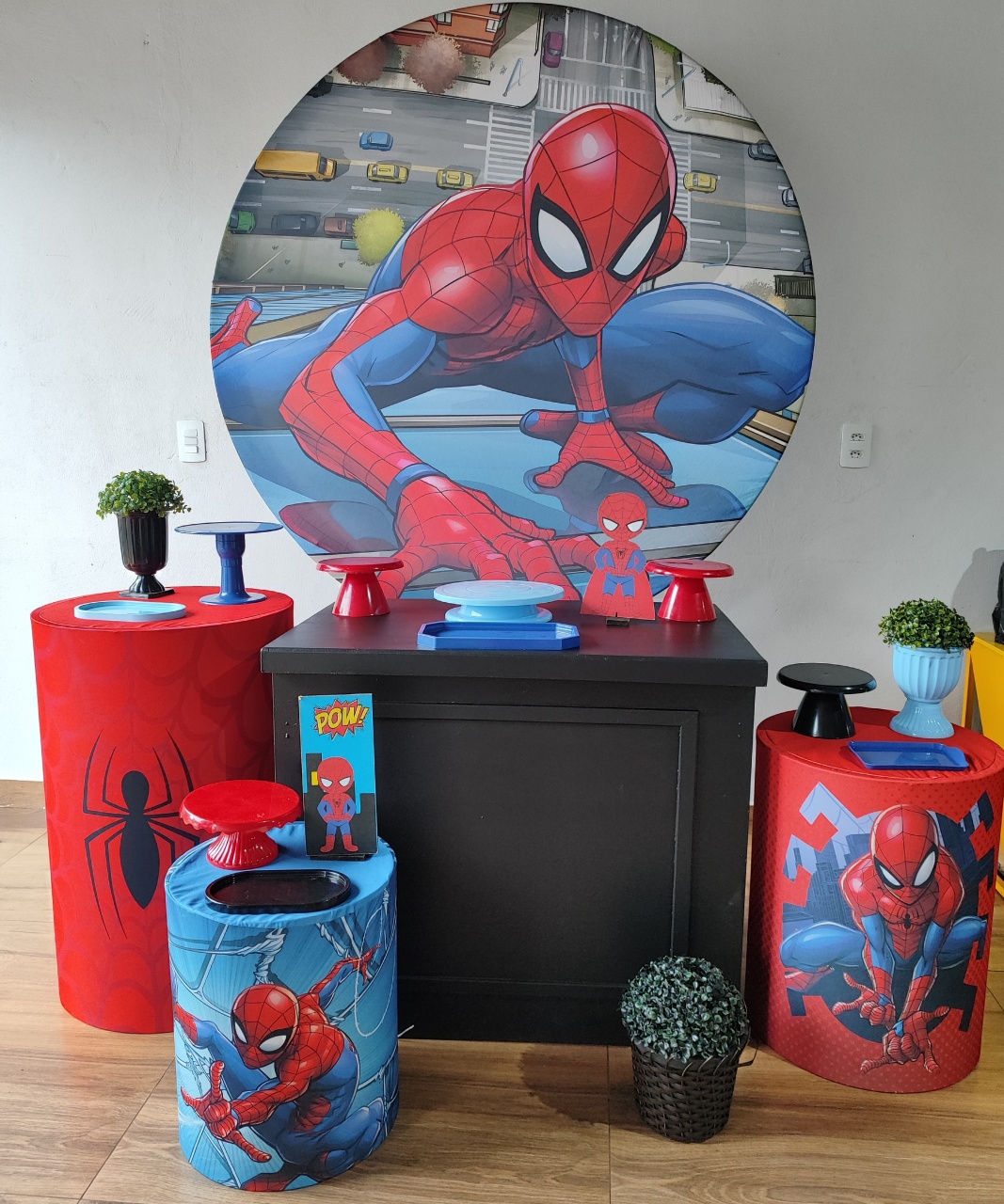 Kit Homem Aranha  - Pacalu Locações 