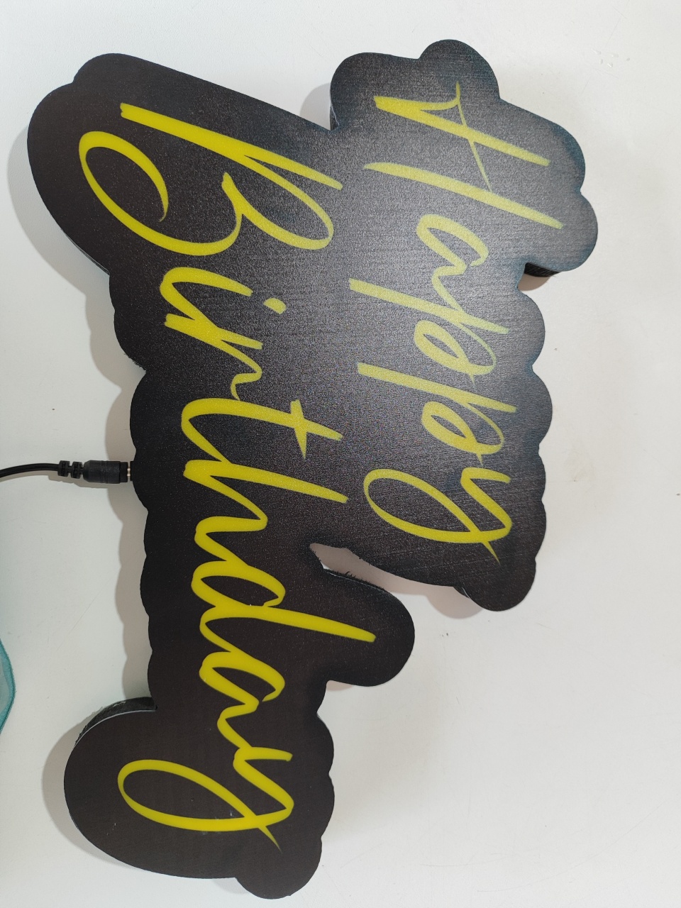 Happy de Led ( Preto) - Pacalu Locações 