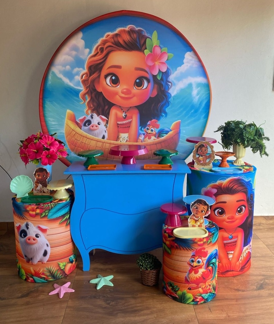 Kit Moana Baby  - Pacalu Locações 