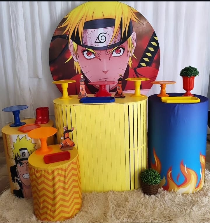 Kit Naruto - Pacalu Locações 