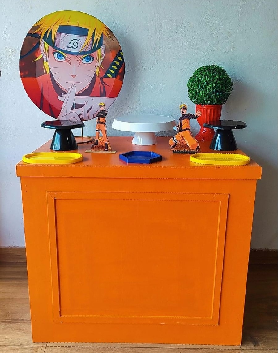 Mini Kit, Festa Na Mesa Naruto - Pacalu Locações 