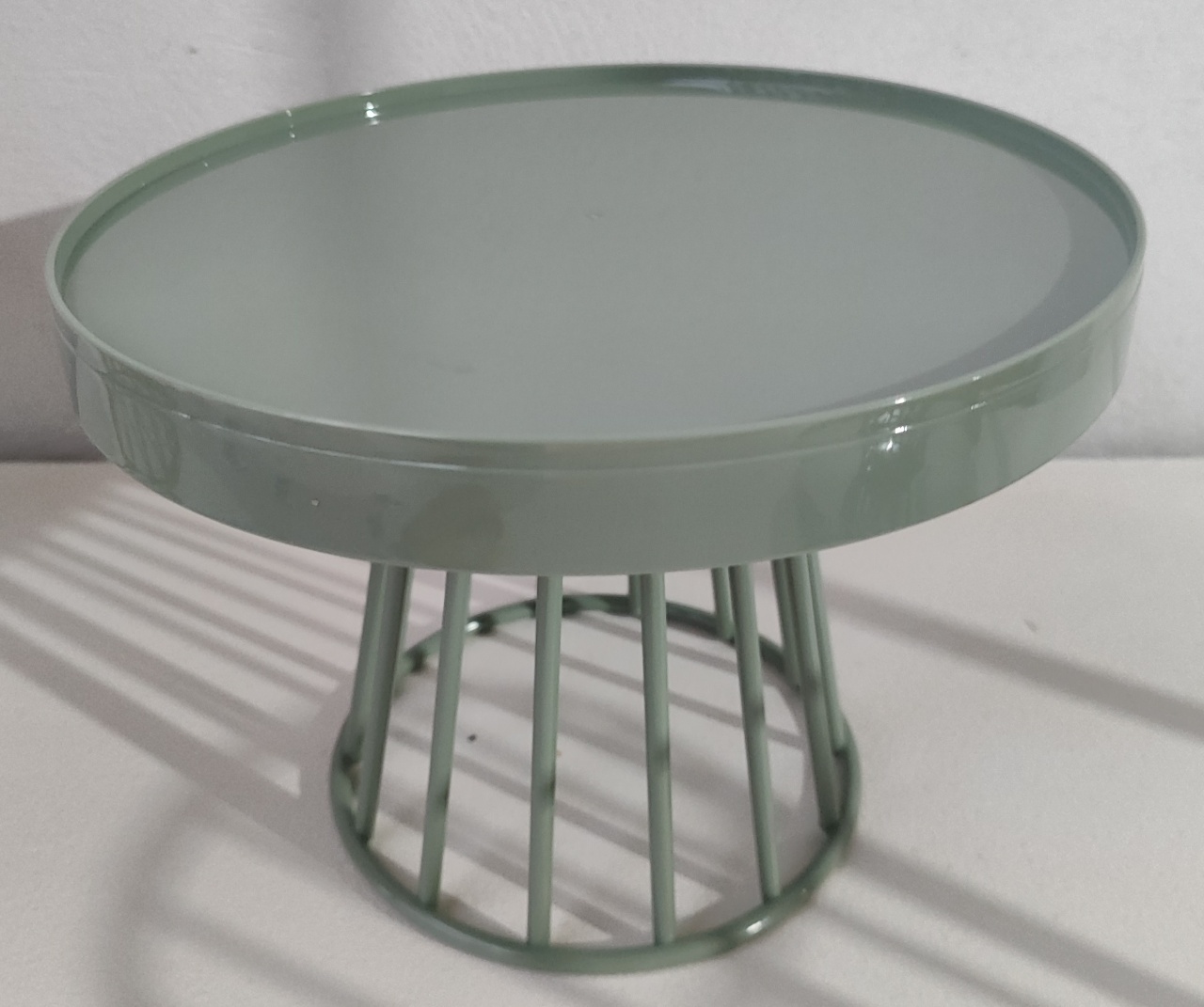 Boleira Roma de Plastico Verde Menta - Pacalu Locações 