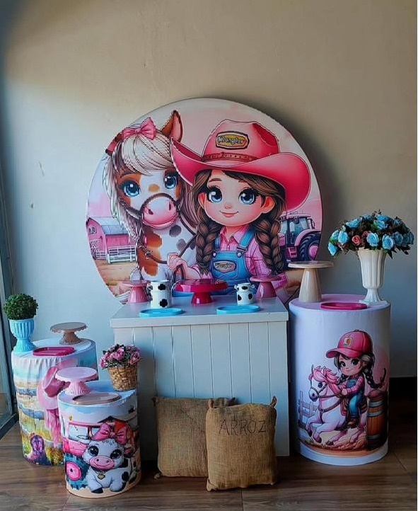 Kit Fazendinha, Boiadeira  - Pacalu Locações 