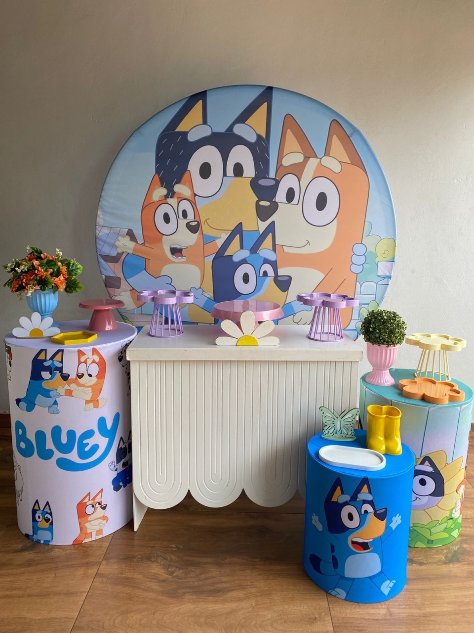 Kit Bluy E Bingo  - Pacalu Locações 