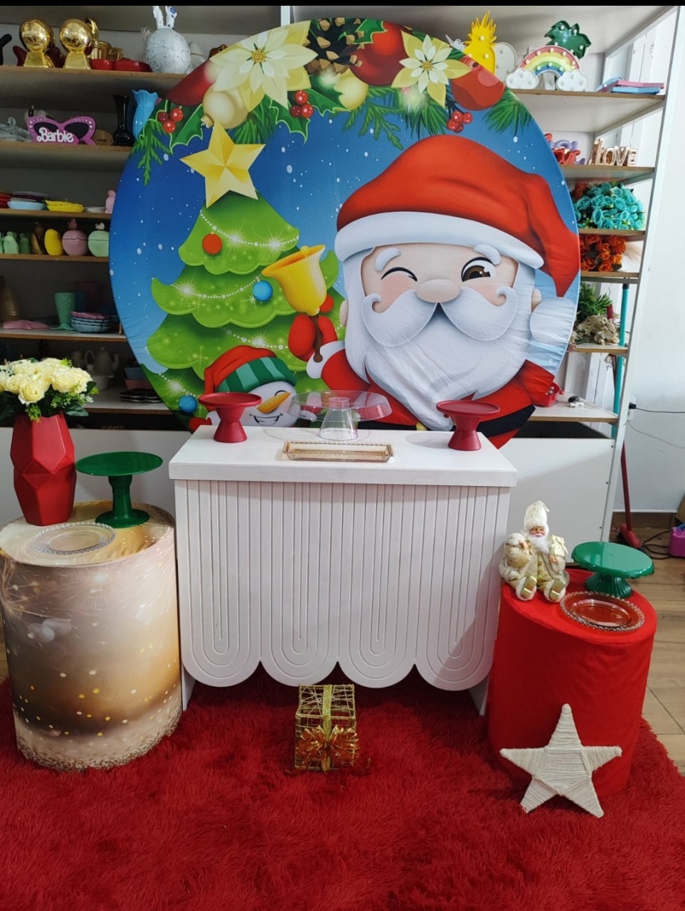 Kit Natal Papai Noel - Pacalu Locações 