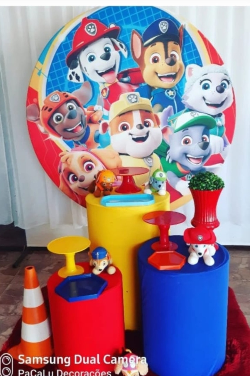 Kit Patrulha Canina - Pacalu Locações 