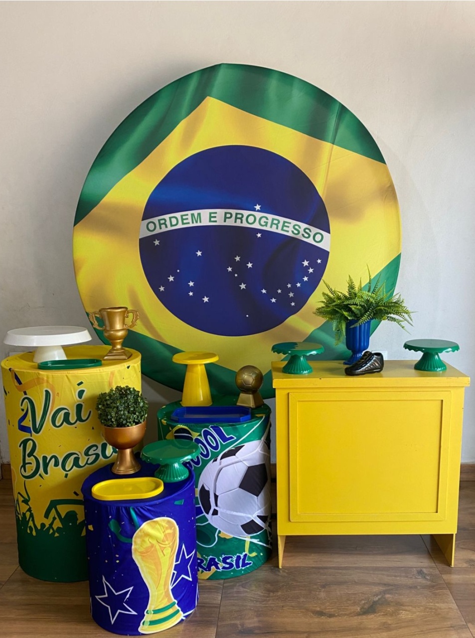 Kit Seleção Brasileira 2 - Pacalu Locações 