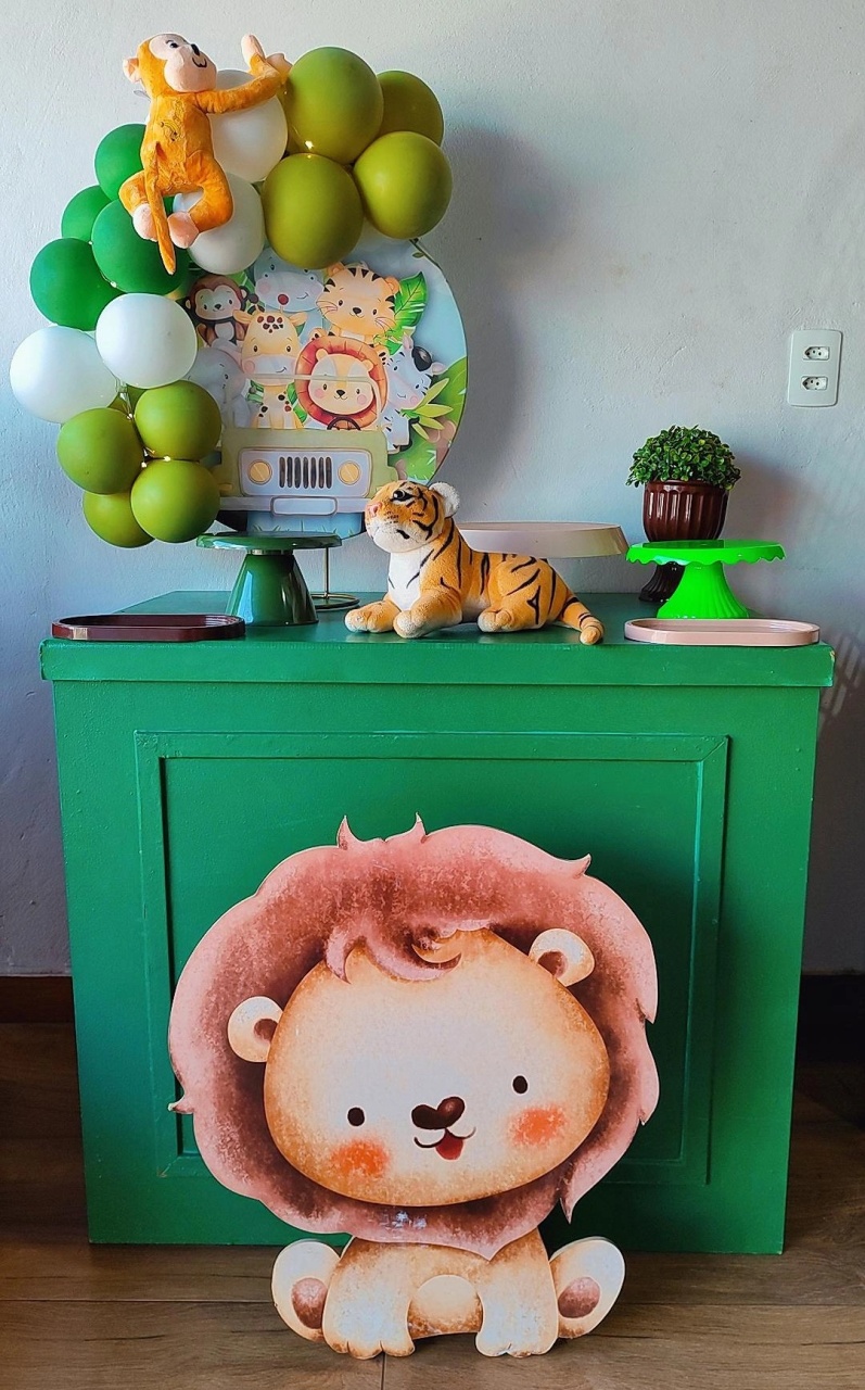 Mini Kit,Festa Na Mesa Safari  - Pacalu Locações 