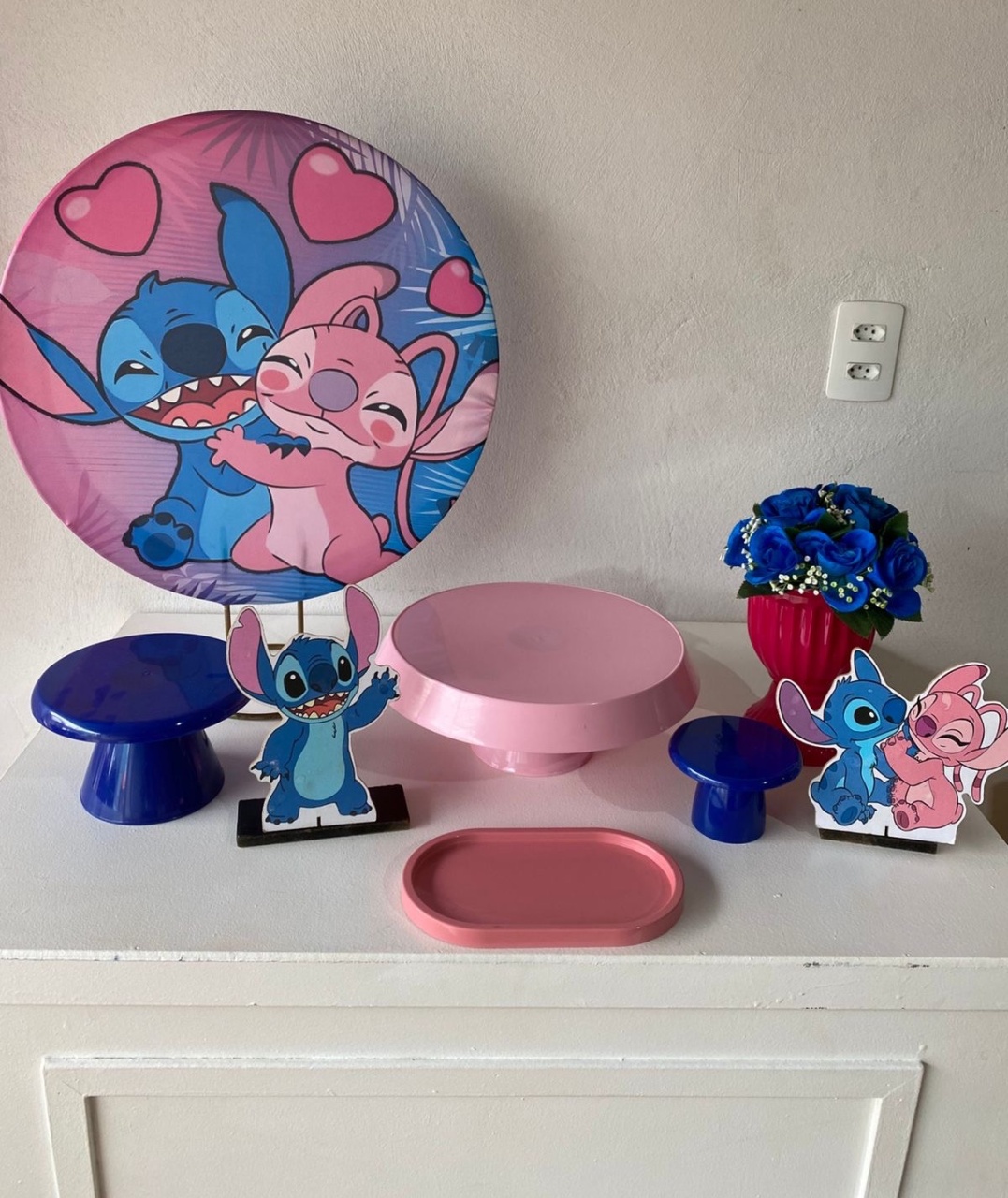 Kit de Mesa Stity E Angel  - Pacalu Locações 