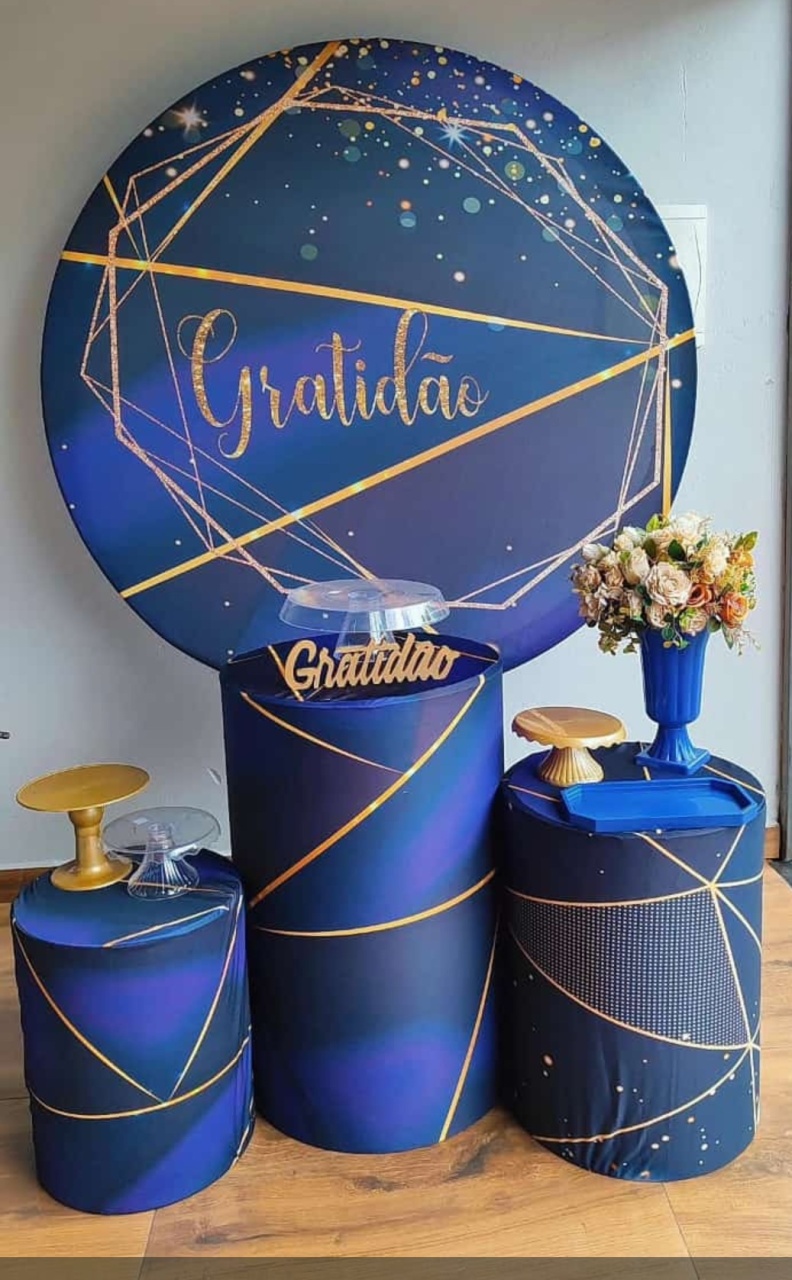 Kit Gratidão Azul - Pacalu Locações 