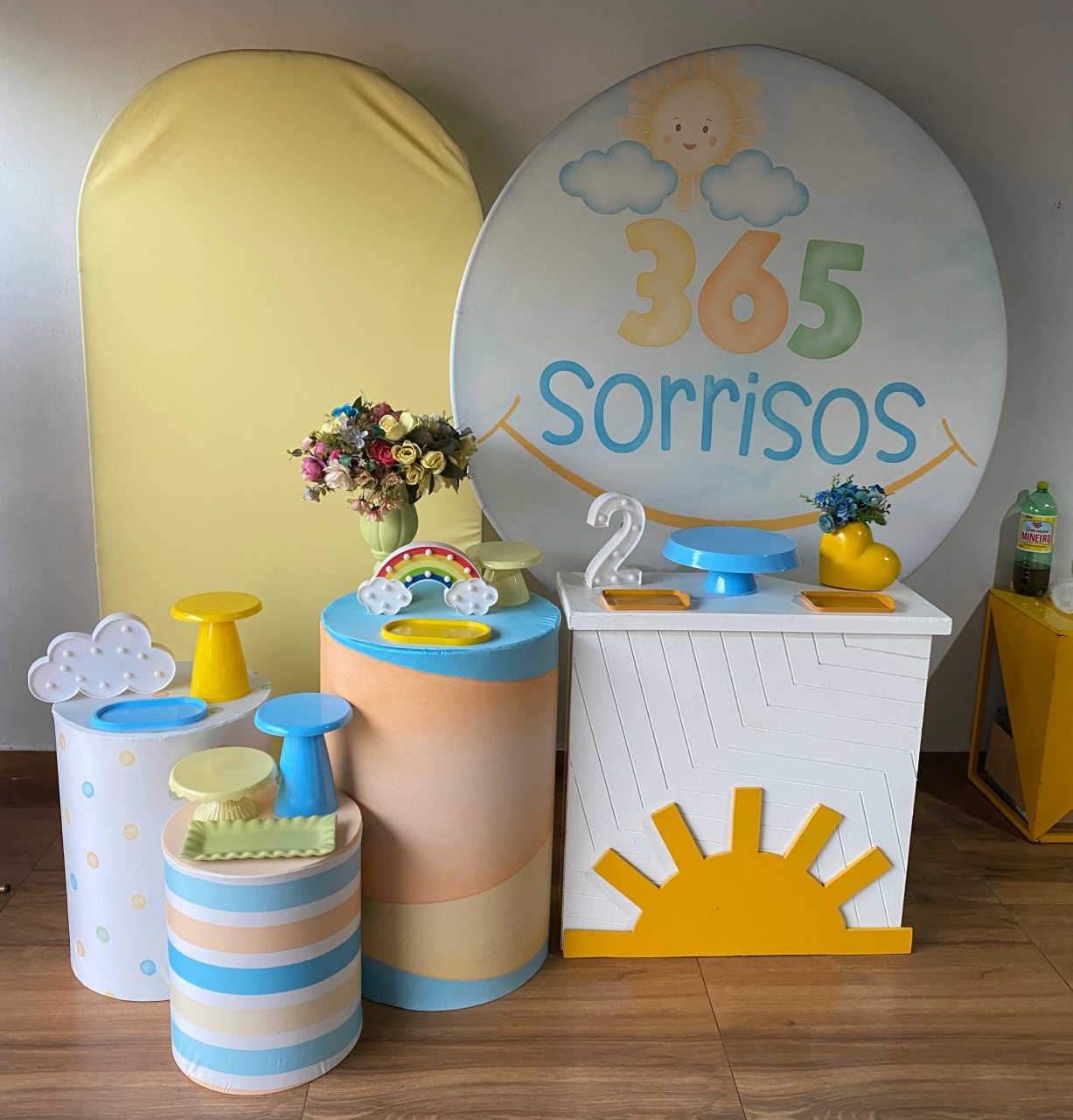 Kit 3 Sol 365 Sorrisos  - Pacalu Locações 