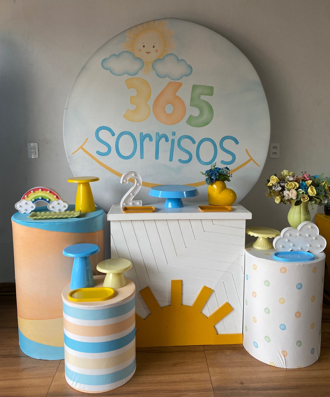 Kit 2 Sol 365 Sorrisos  - Pacalu Locações 