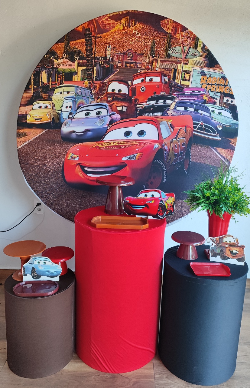 Kit Carros Relâmpago Macqueen  - Pacalu Locações 