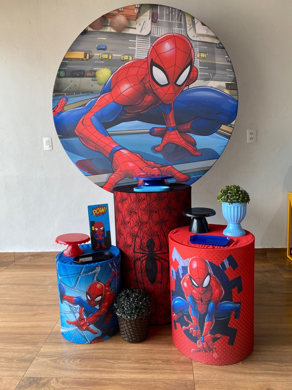 Kit Homem Aranha - Pacalu Locações 