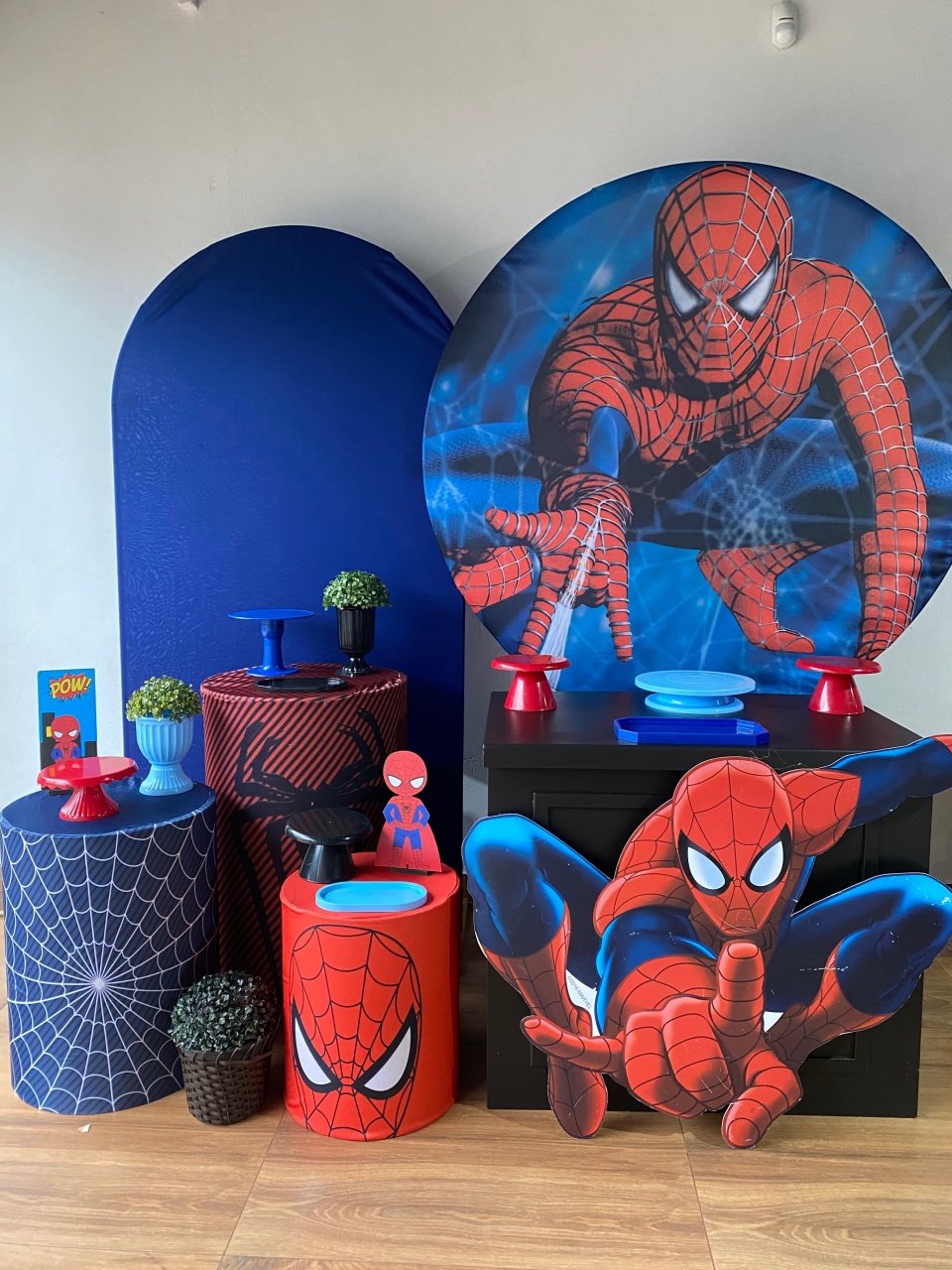 Kit Homem Aranha  - Pacalu Locações 