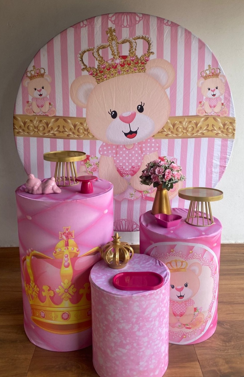 Kit Ursa Princesa  - Pacalu Locações 