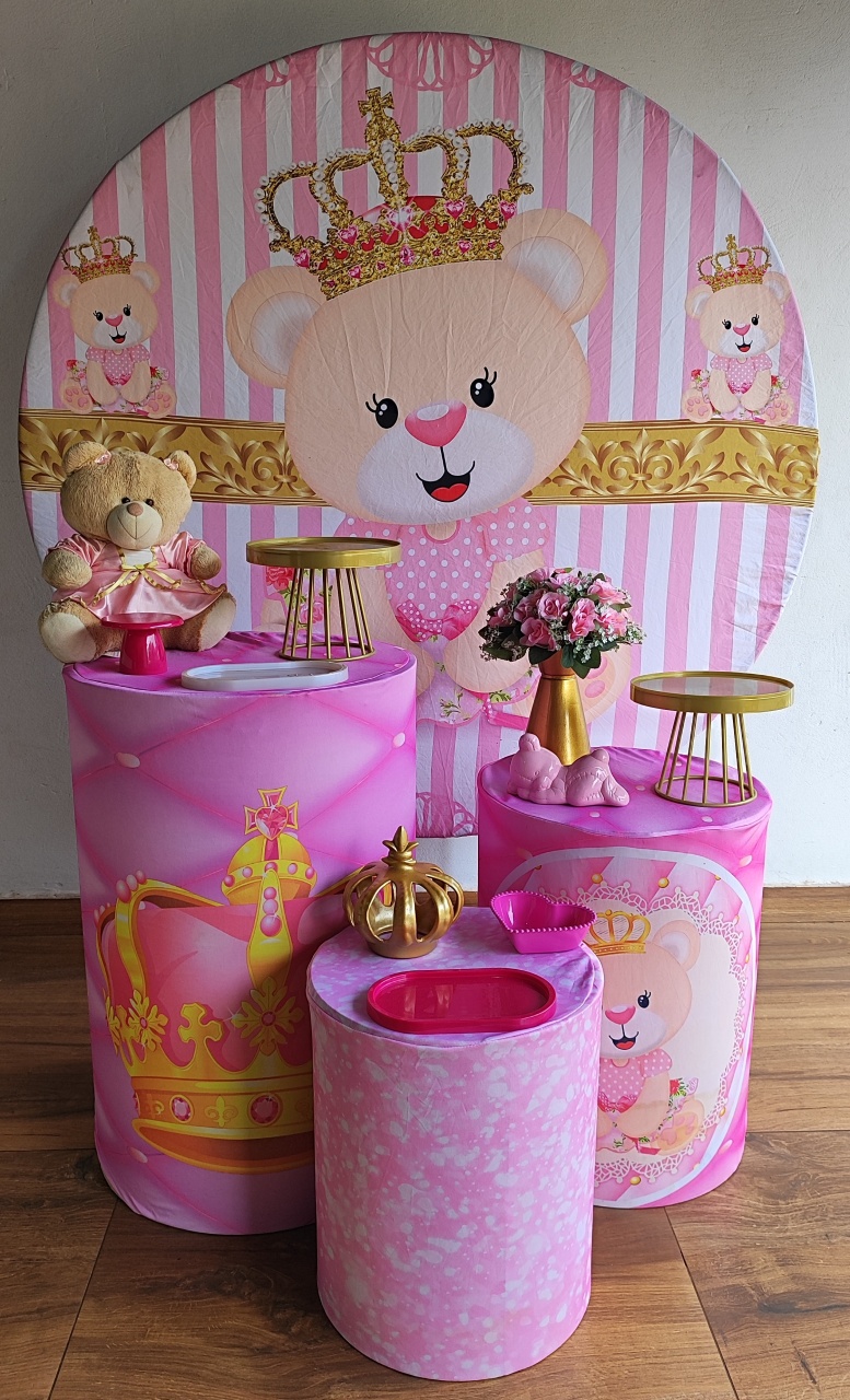 Kit Ursa Princesa. - Pacalu Locações 