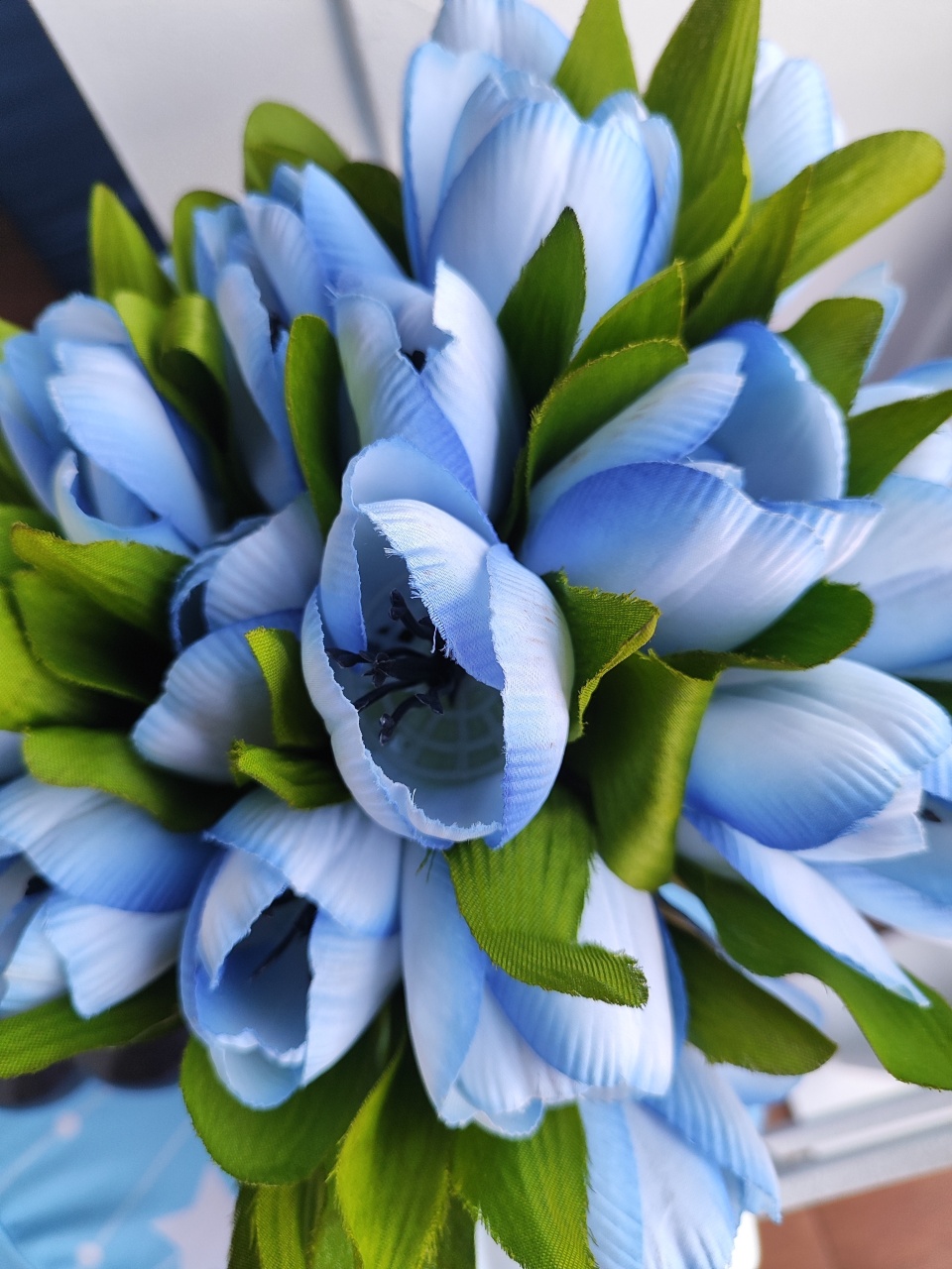 Arranjo Tulipa Azul  - Pacalu Locações 