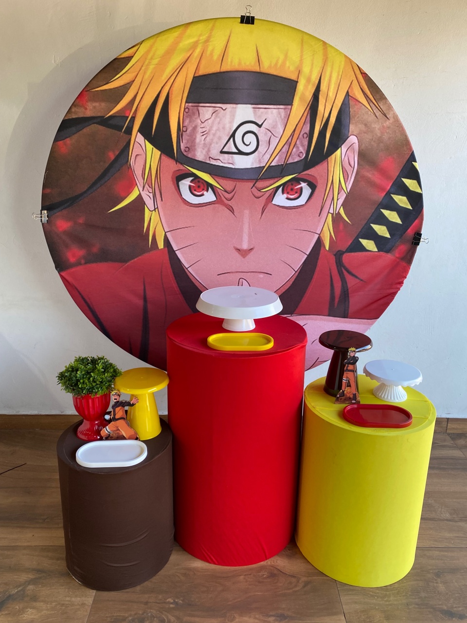 Kit Naruto  - Pacalu Locações 