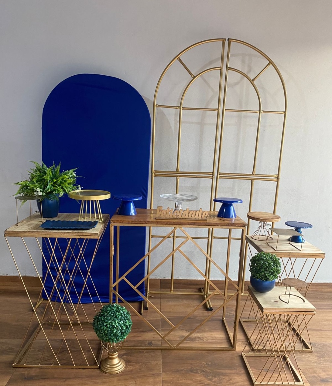 Kit Azul Adulto I - Pacalu Locações 