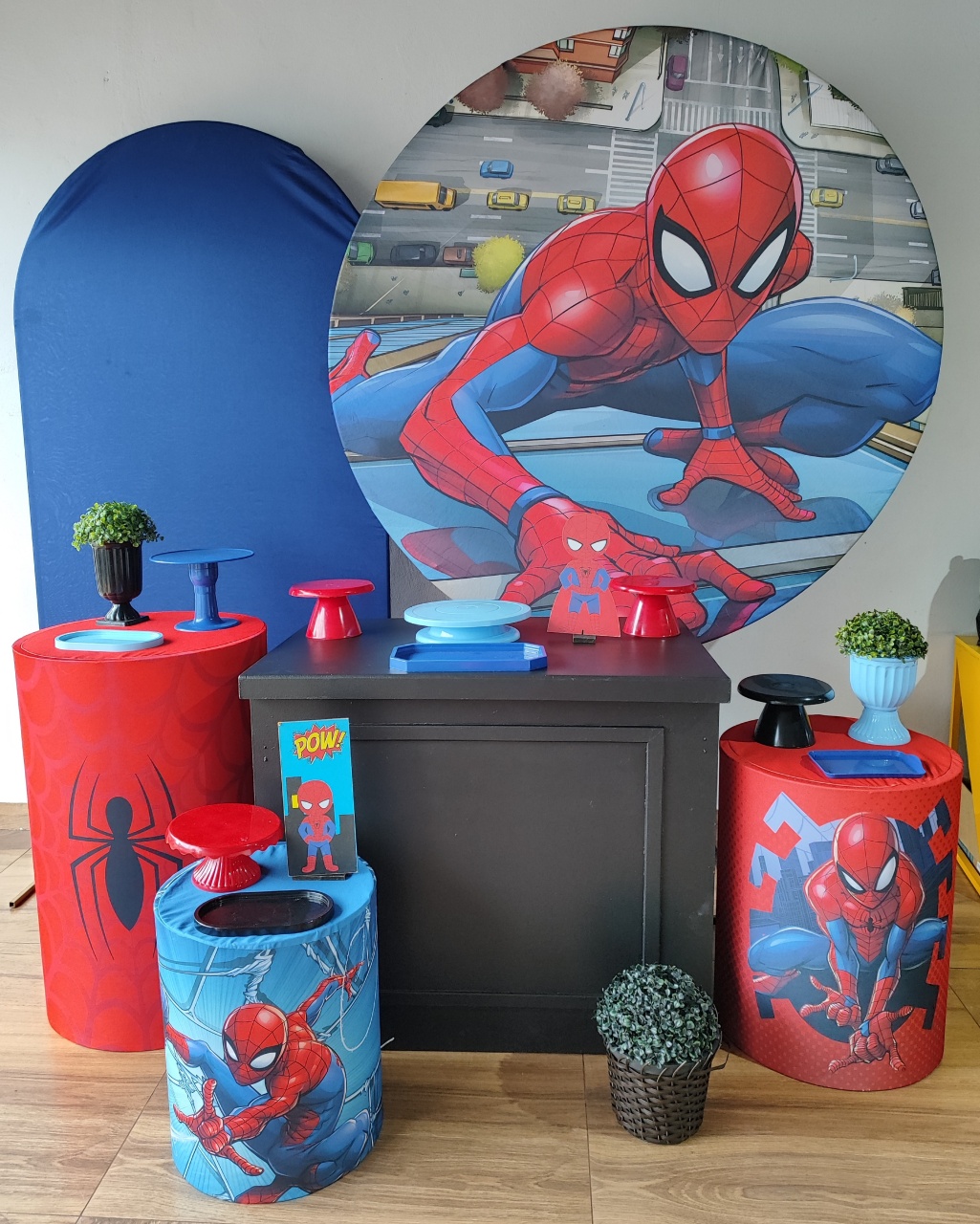 Kit Homem Aranha  - Pacalu Locações 