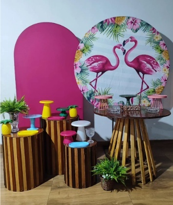 Kit Flamingo - Pacalu Locações 