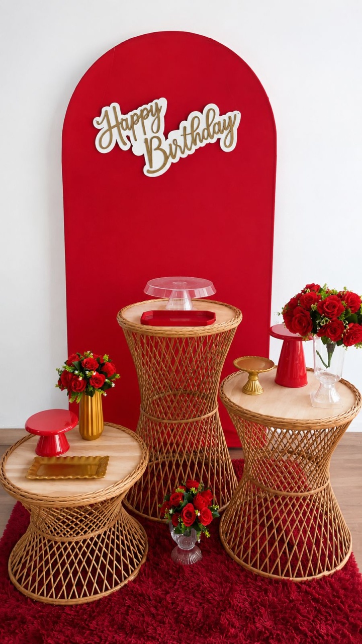 Kit Vermelho 1 - Pacalu Locações 