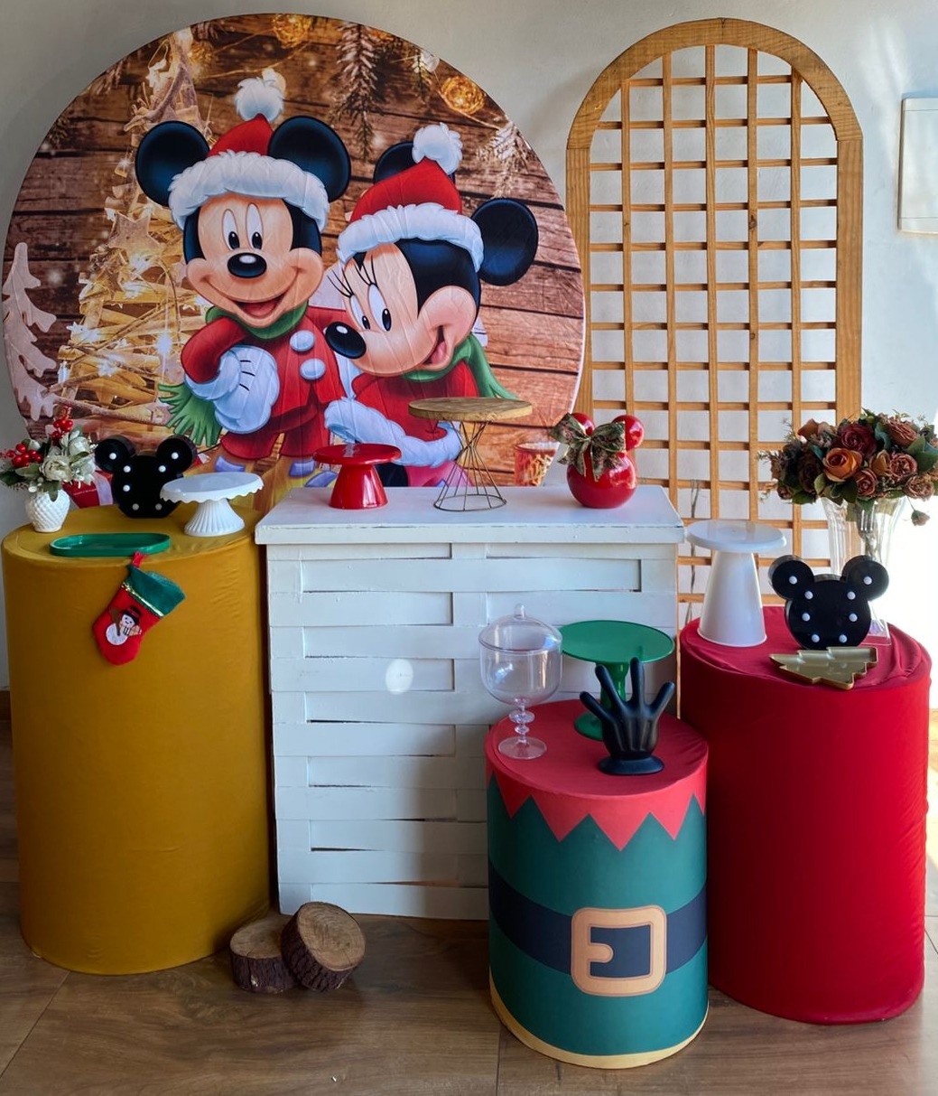 Kit Natal Minie E Mikey 3 - Pacalu Locações 