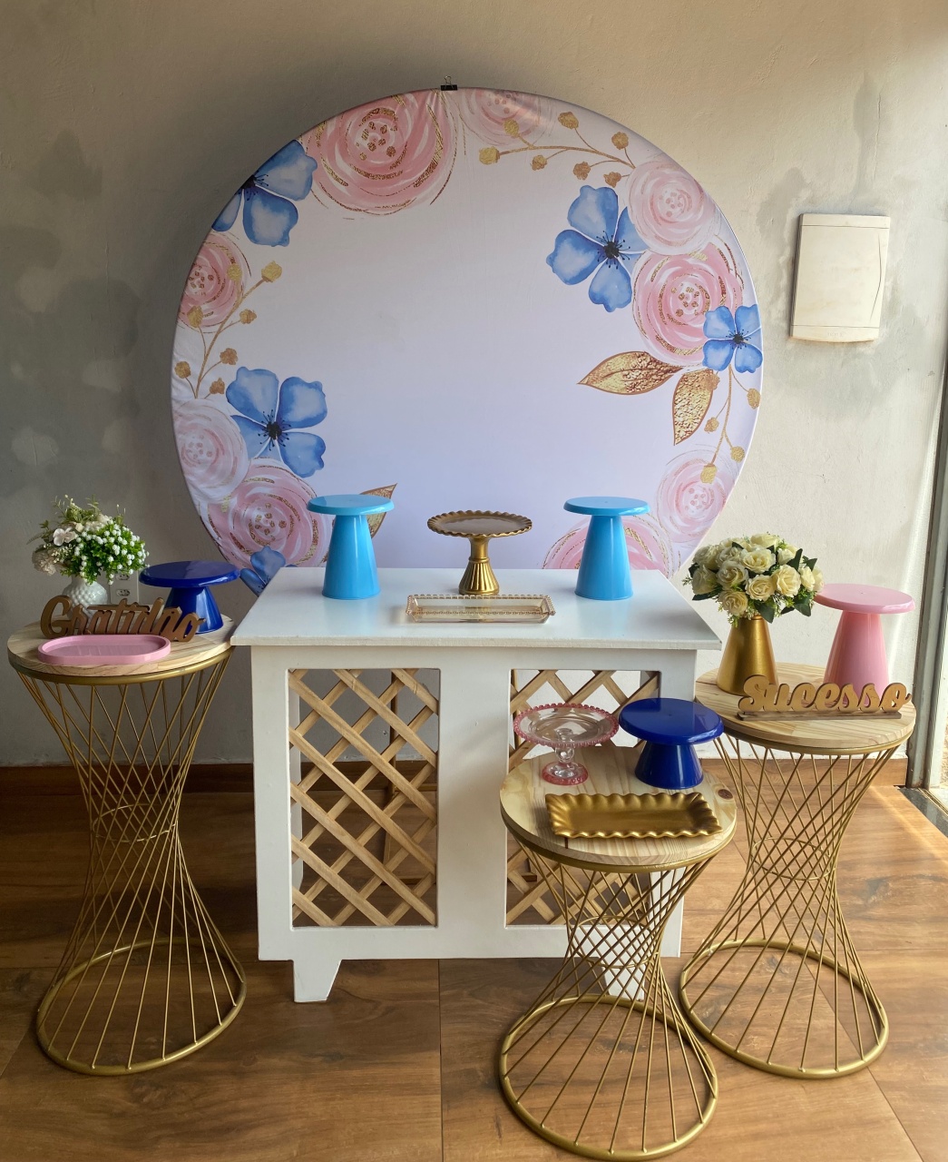 Kit Rosa E Azul 2 - Pacalu Locações 