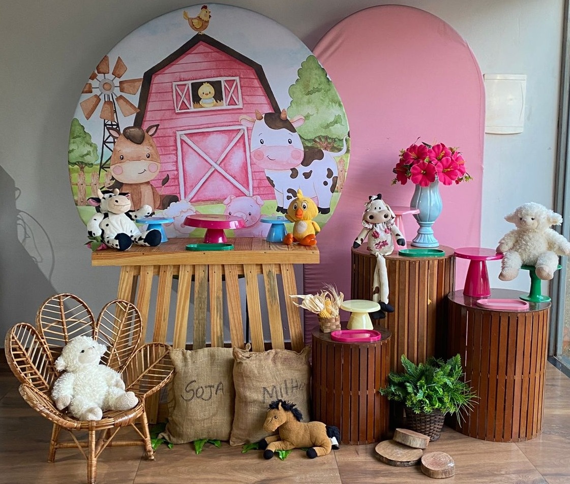 Kit Fazendinha Menina - Pacalu Locações 
