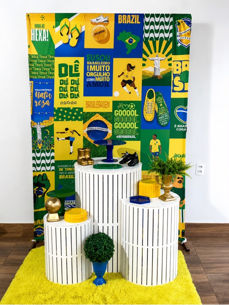 Kit Brasil - Pacalu Locações 