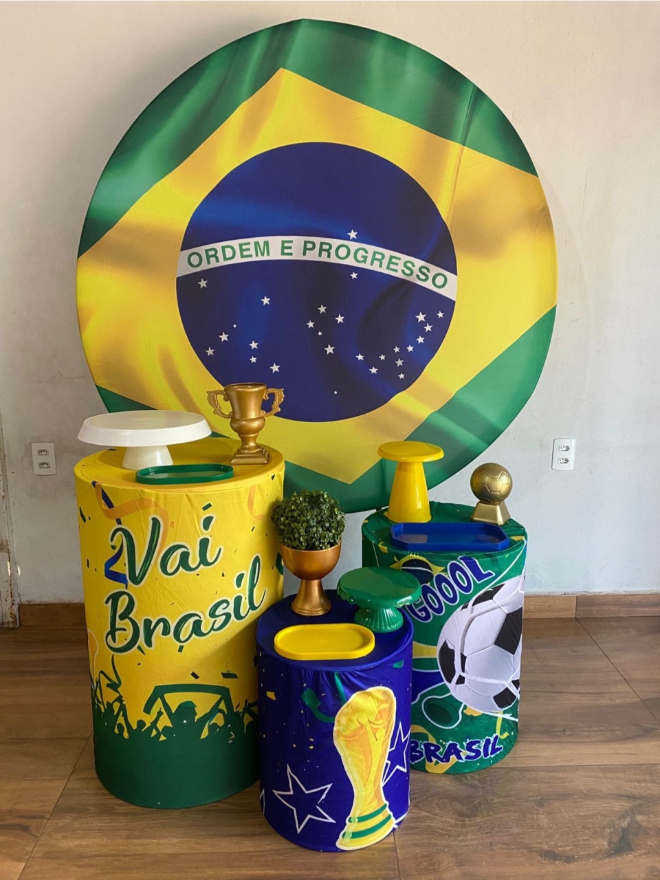 Kit Seleção Brasileira 3 - Pacalu Locações 