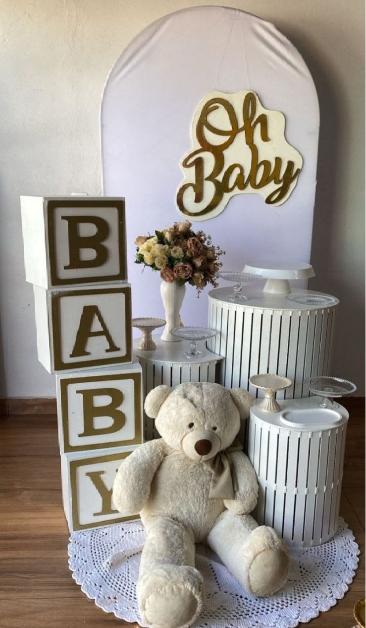 Kit Urso Branco  - Pacalu Locações 