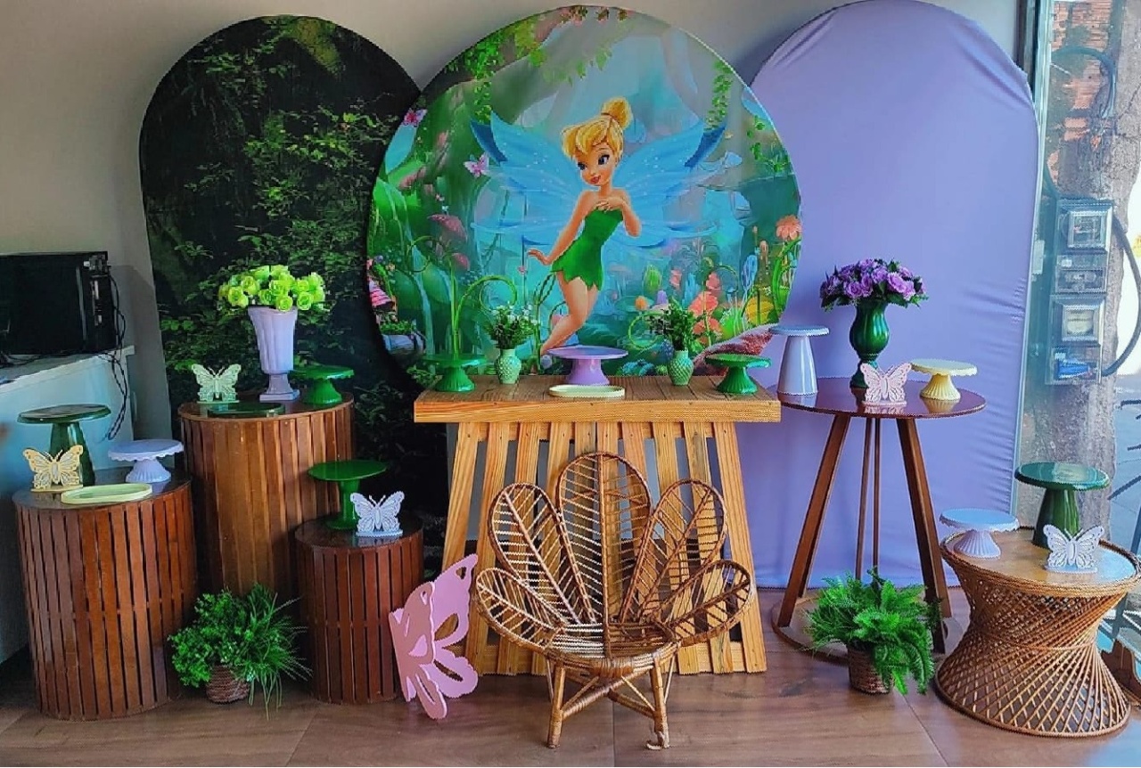 Kit  Tinker Bell  - Pacalu Locações 