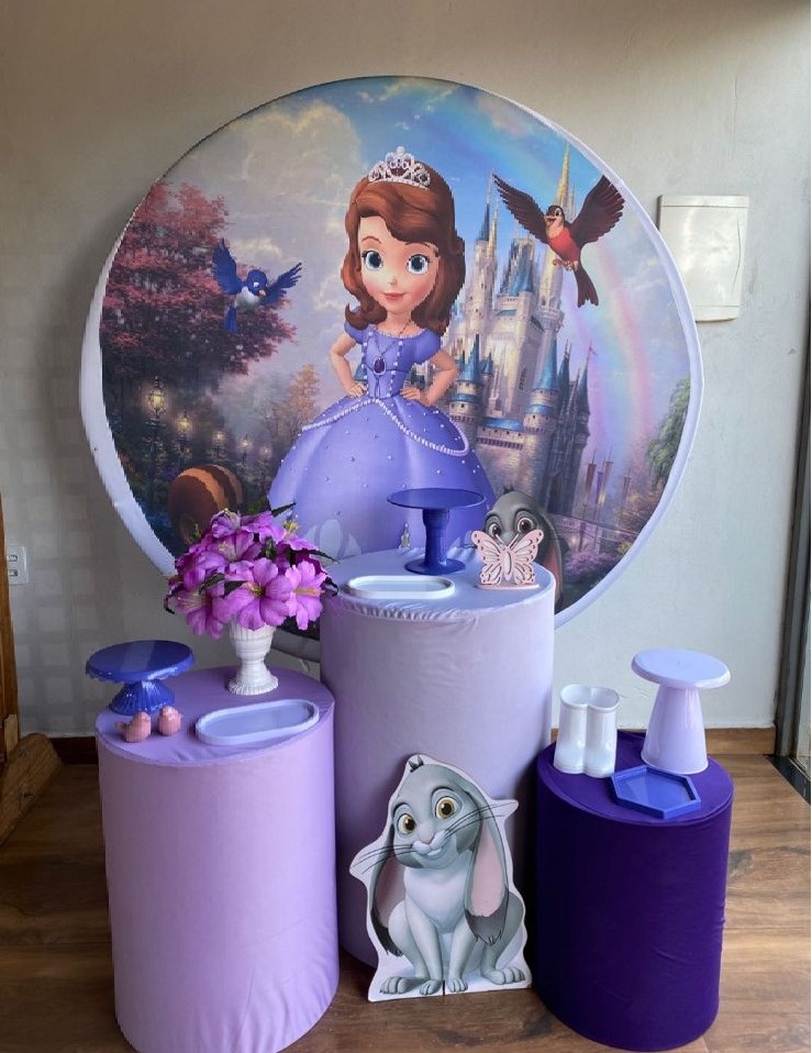 Kit Princesinha Sofia  - Pacalu Locações 