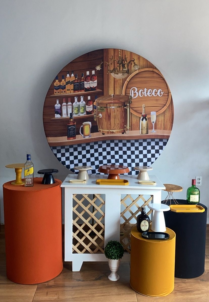 Kit Boteco Rústico - Pacalu Locações 