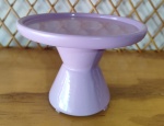 Bandeja Cone de Louça Lilas Alta P - imagem 2