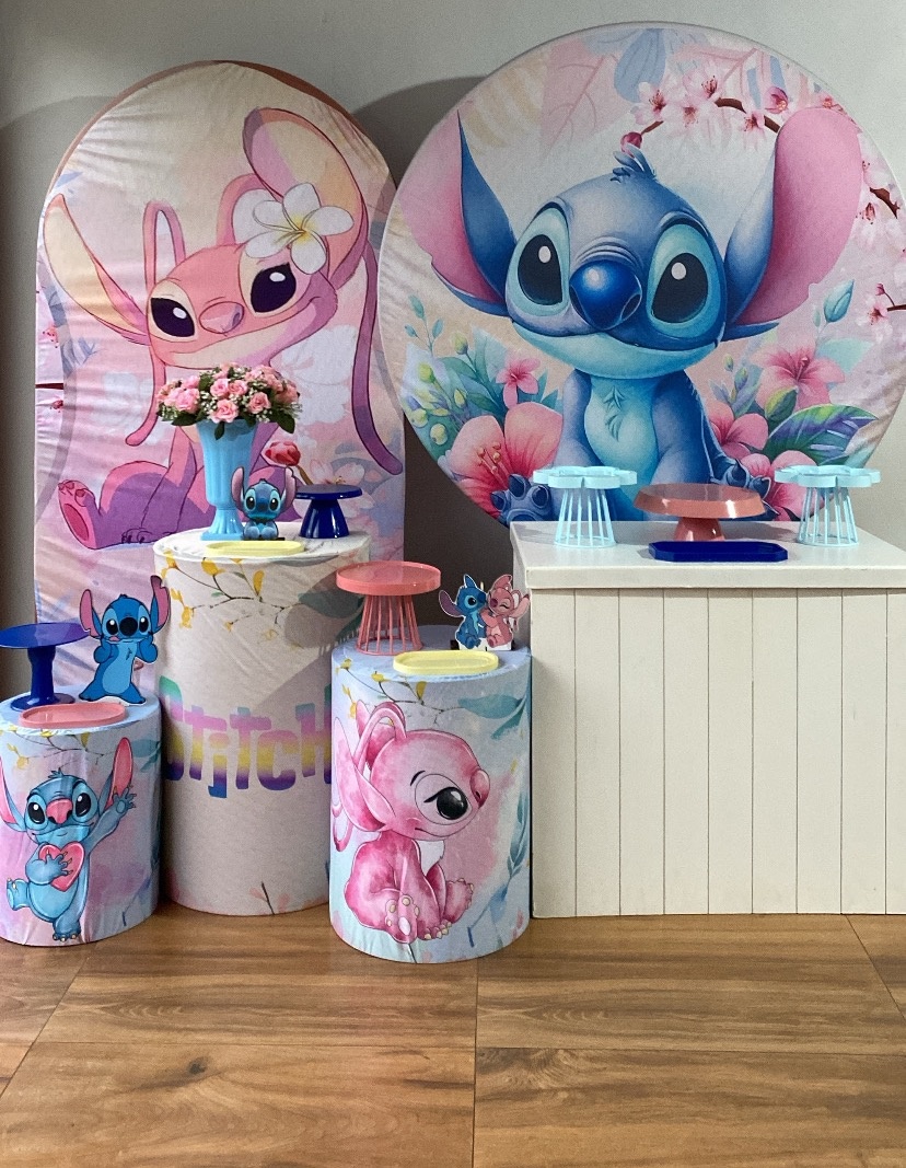 Kit Stitch E Angel  - Pacalu Locações 
