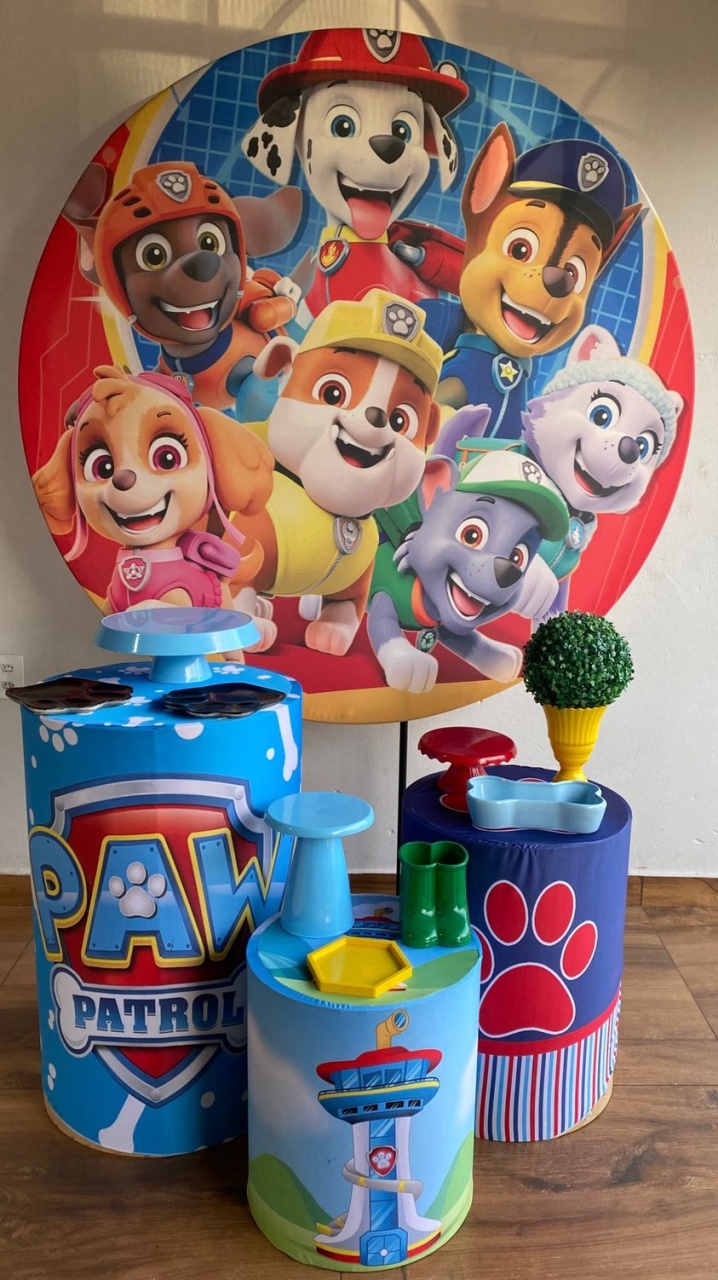 Kit Patrulha Canina - Pacalu Locações 