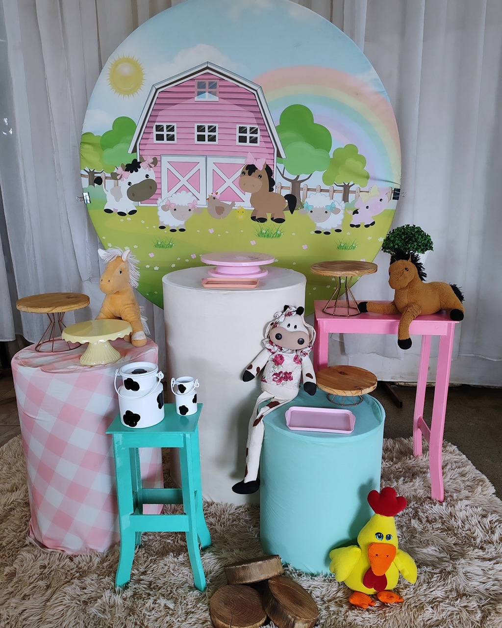 Kit Fazendinha Menina - Pacalu Locações 
